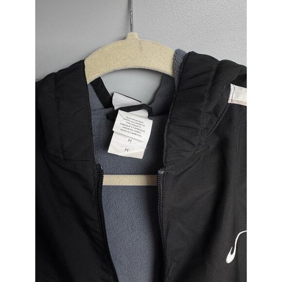 Nike Blue full zip up jacket MEDIUM vented insulated LONG LENTH - Picture 2 of 6